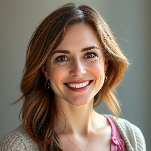 Portrait of Amelia Stone, founder and lead photographer of Shutterbug Studios
